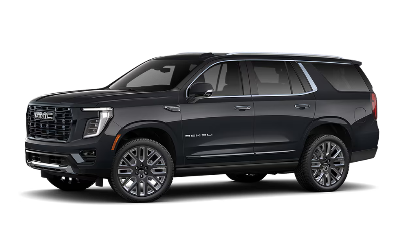 GMC Yukon SLT luxury SUV used by Alpine Executive Transportation in Denver